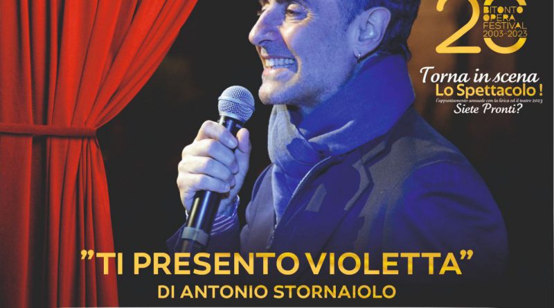 BOF 2023 - Ti presento Violetta con Antonio Stornaiolo