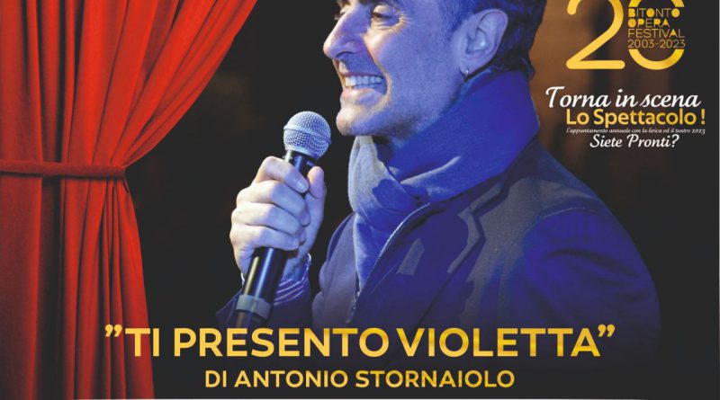 BOF 2023 - Ti presento Violetta con Antonio Stornaiolo